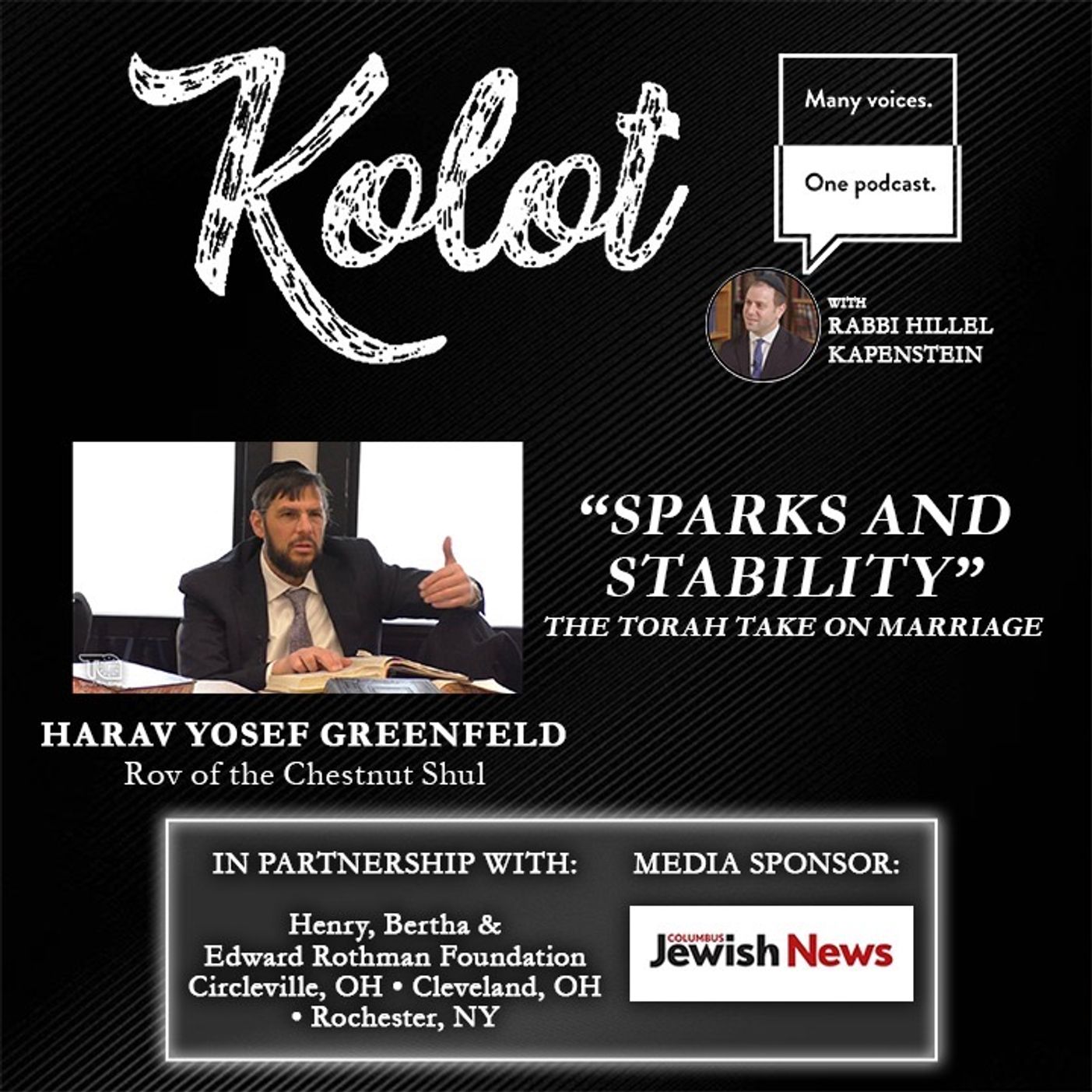 “Sparks and Stability” feat. Harav Yosef Greenfeld 