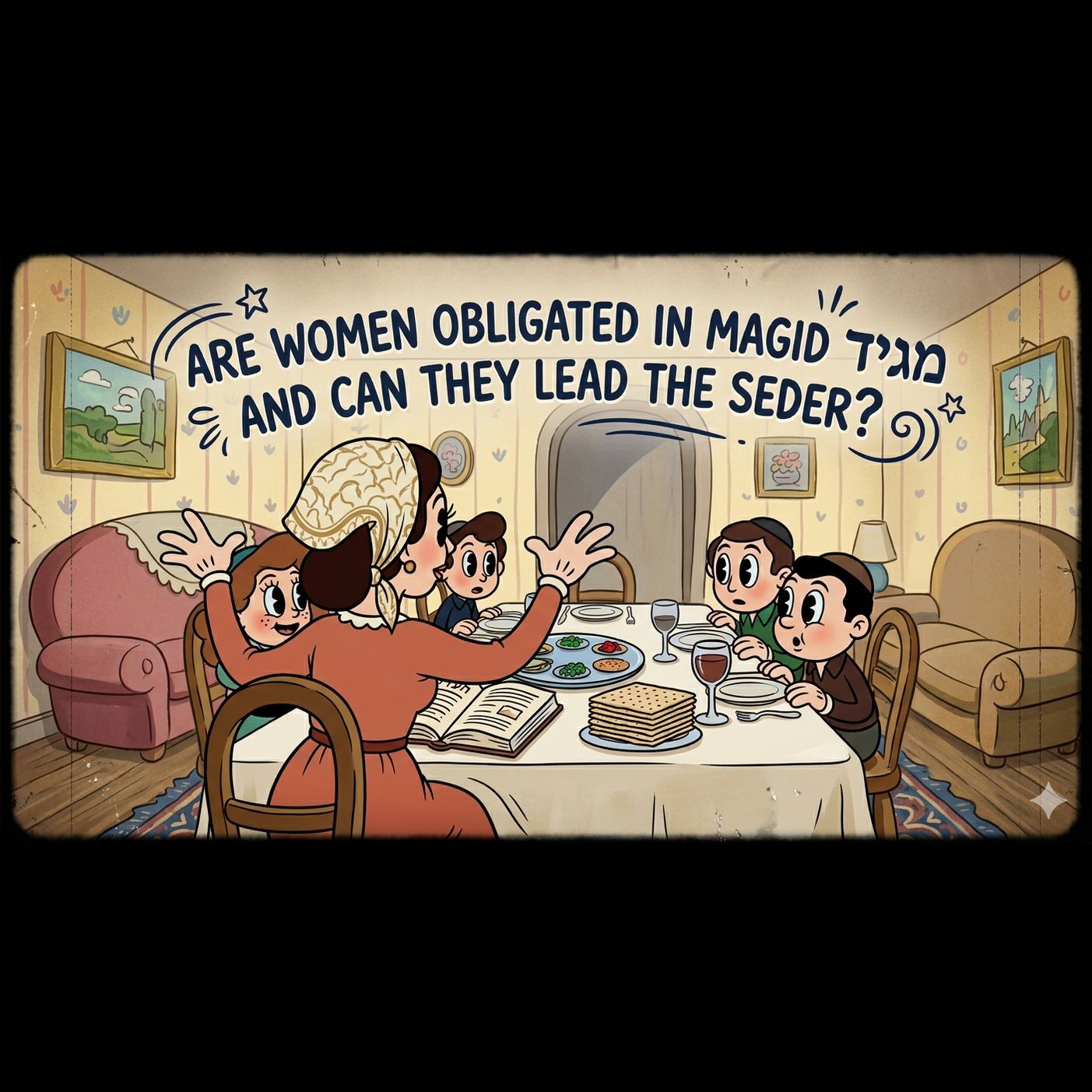 Do Women have the same TORAH duty as Men to read The Hagada on Pesach, if so can they lead a Seder?