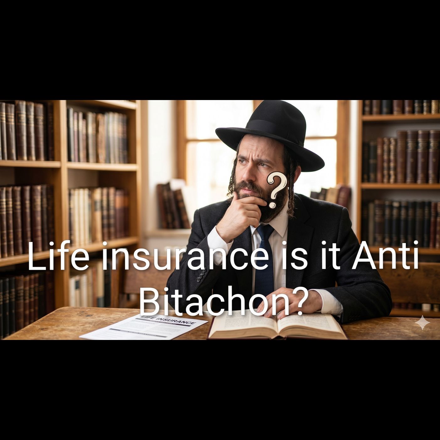 Life insurance is one allowed to purchase or should he just trust God?