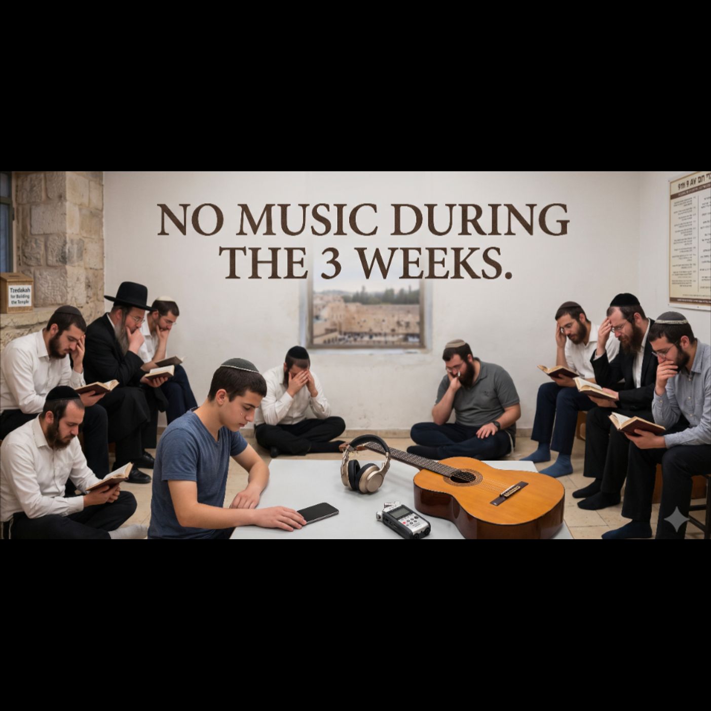 The laws of 3 wks/ not listening to  🎶, how about acapella? Everyday u need to listen to kosher Music