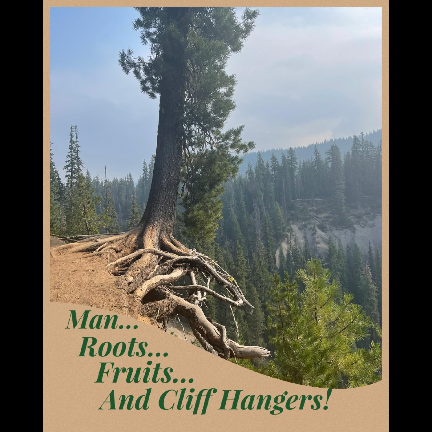 Man... Roots... Fruits... and Cliff Hangers!