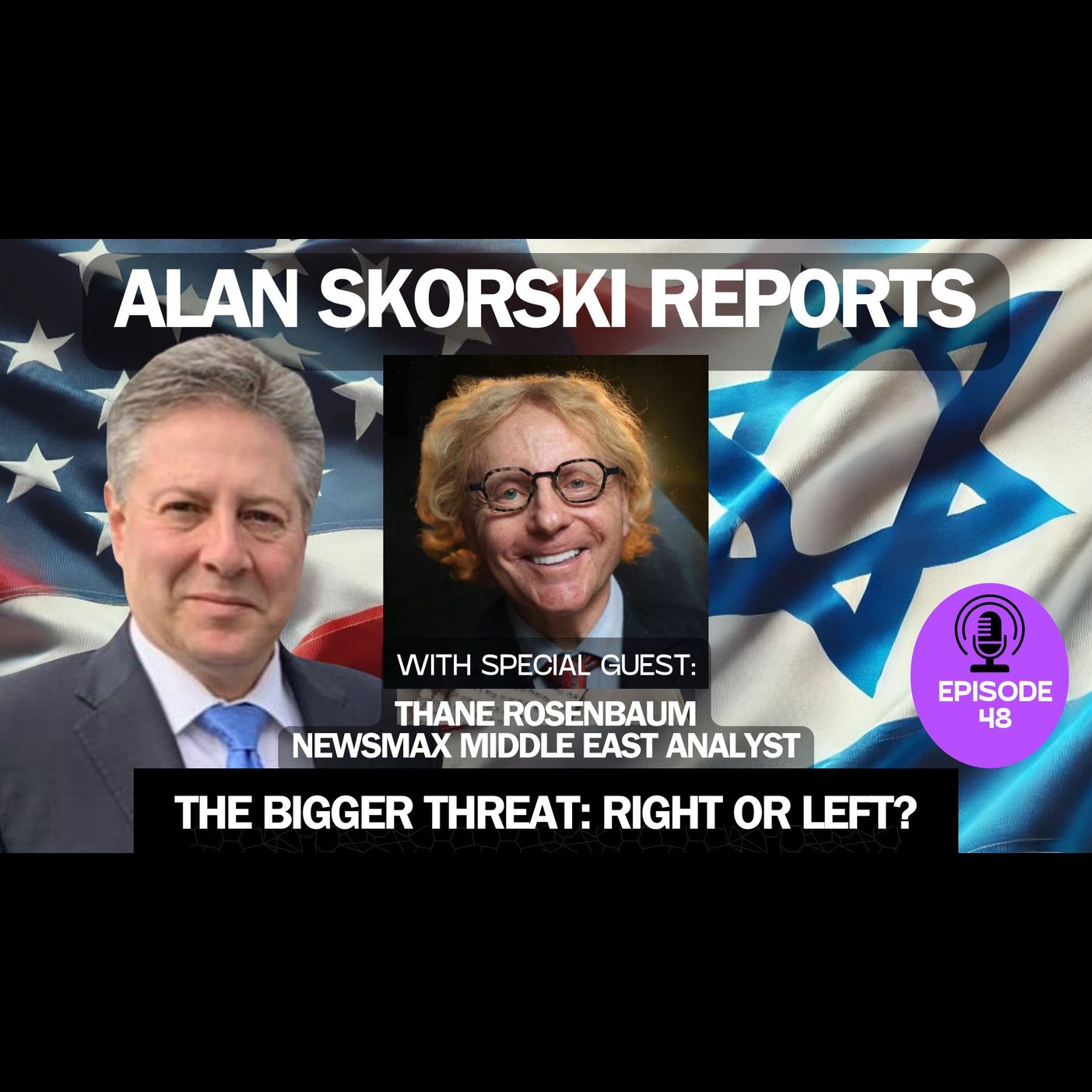 EP 48 "Woke" Right v. Left-Wing Antisemitism: Which Is The Greater Threat? Author/Political Pundit Thane Rosenbaum