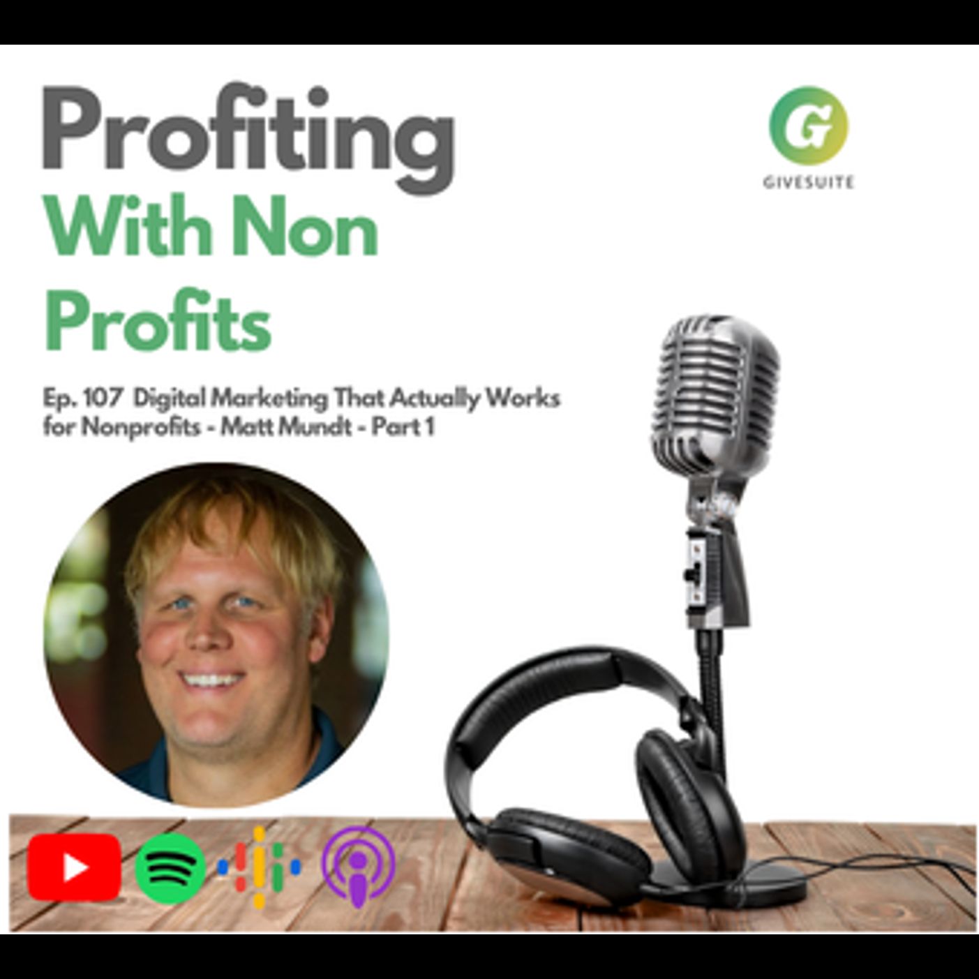  Ep. 107 Digital Marketing That Actually Works for Nonprofits - Matt Mundt - Part 1