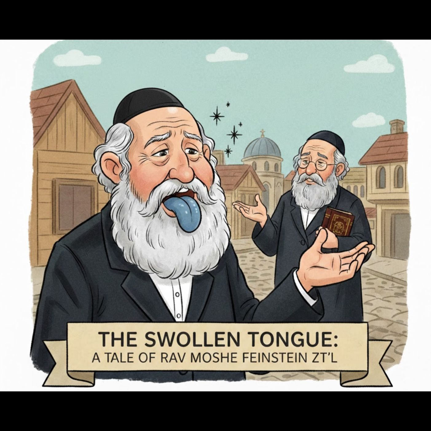A Swollen Tongue, Fanous Story from Rav Moshe Feinstein Zt’l