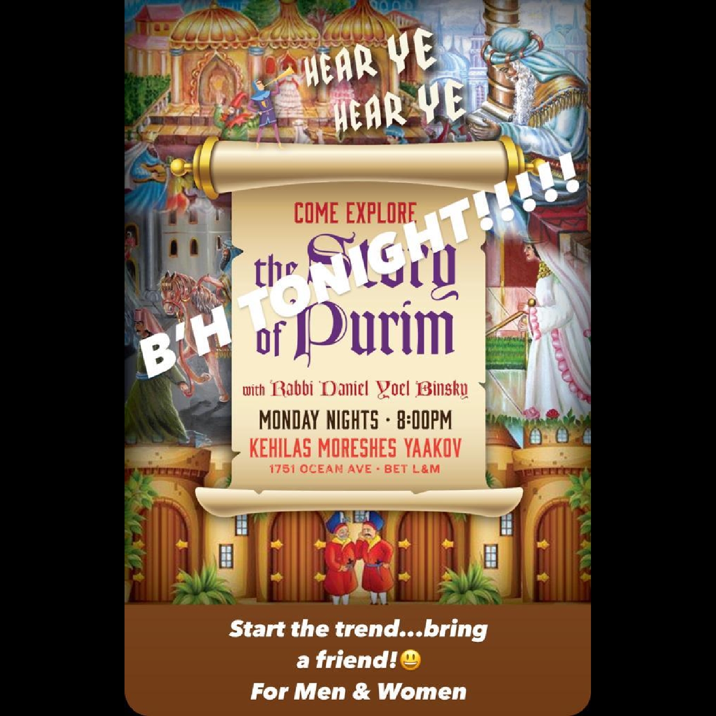 The mitzvos of purim behind the scenes Rabbi D.Y. Binsky