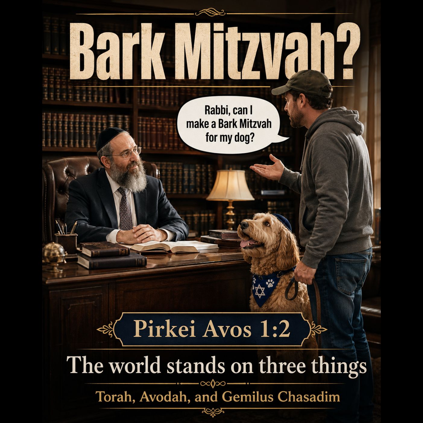 Rabbi, can my dog have a Bark Mitzvah?