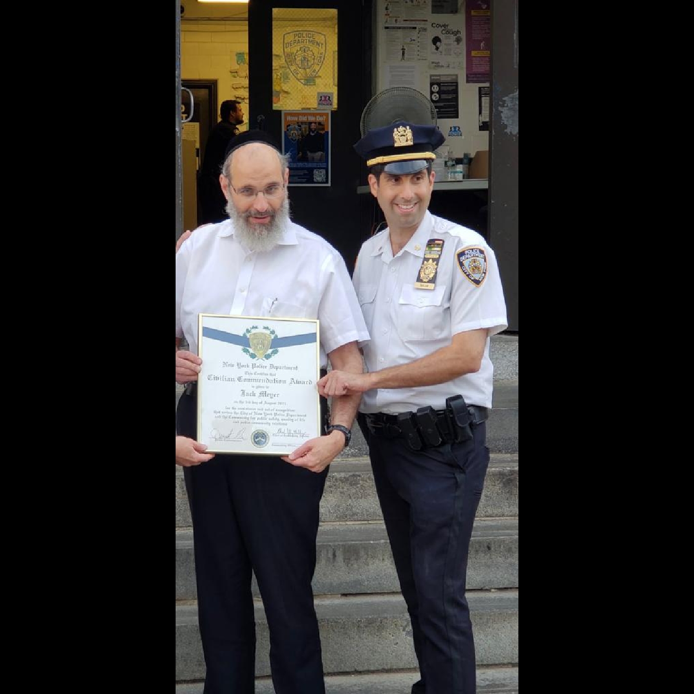 Talkline With Zev Brenner with NYPD Inspector Richard Taylor who pays tribute to Yanky Meyer, founder of Misaskim