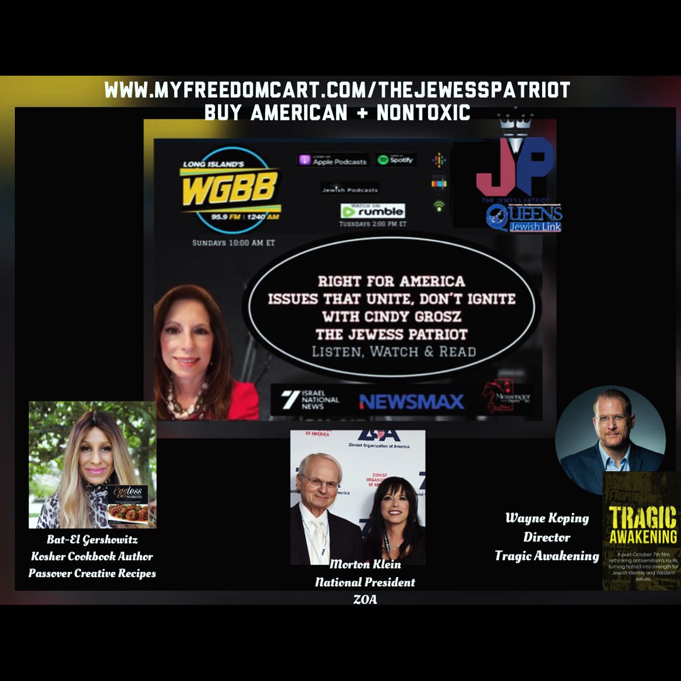 Updates from ZOA, Passover Recipes & Tragic Awakening Film