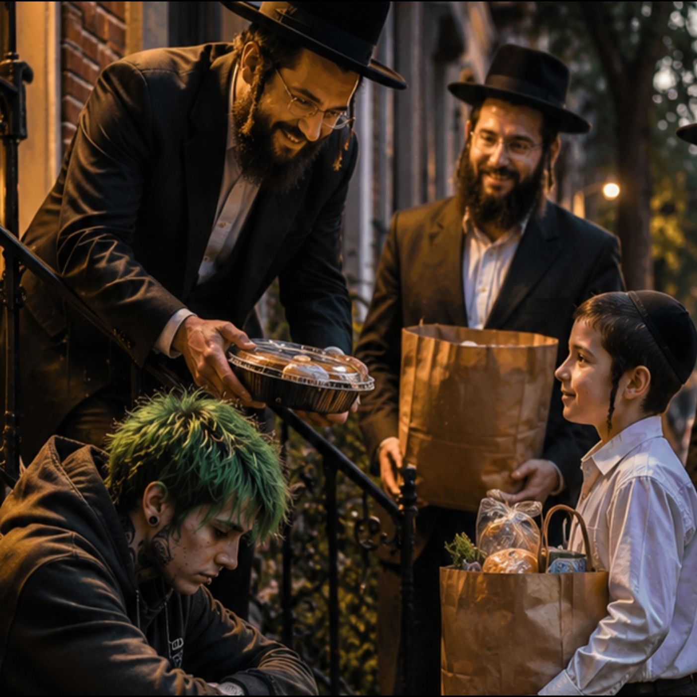π’ Danger!! π’ Dear Neighbors: HaShem sent this painful situation close to you for a reason!! GO help - before it gets closer to home!! (91160)